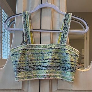 Le Superbe Tweed Crop Top